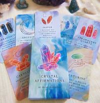 Load image into Gallery viewer, Crystal Affirmations Card Deck
