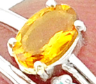 Citrine Stackable Ring