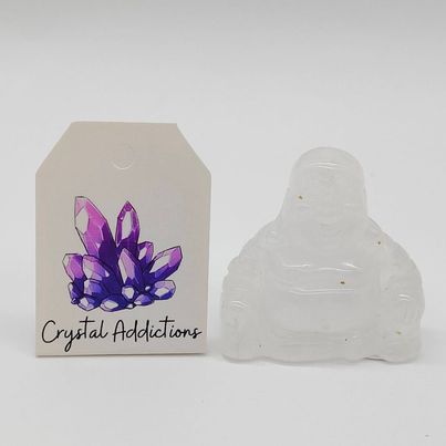 Clear Quartz Buddha # 96