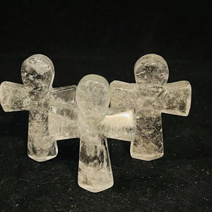 Clear Quartz Mini Crosses