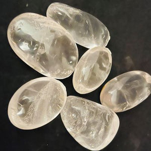 Clear Quartz Palmstone #61