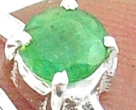 Load image into Gallery viewer, Emerald Stackable Ring
