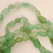 Green Aventurine Polished Pebble Anklet/Bracelet