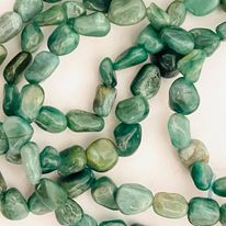 Green Jade Pebble Anklet/Bracelet