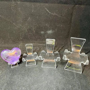 Acrylic Heart Stands