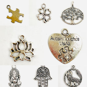 Silver Charms for DIY Accessories