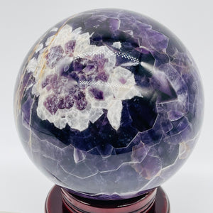 Chevron Amethyst A Grade Sphere XL #7