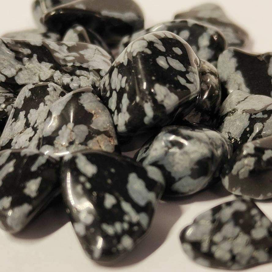 Snowflake Obsidian Chips