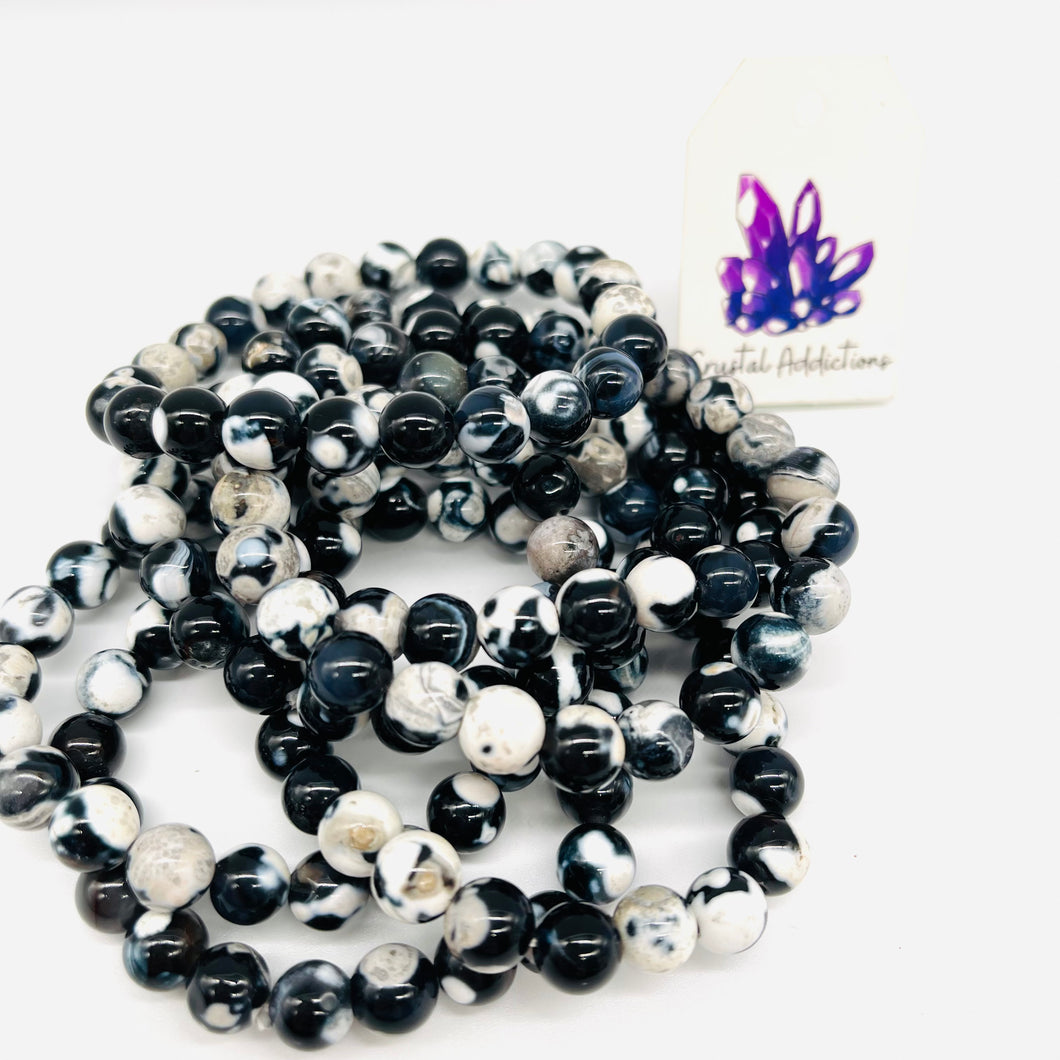 Orca Agate Bracelet