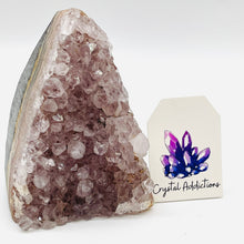 Load image into Gallery viewer, Pink Amethyst Druzy Cluster Freeform # 183
