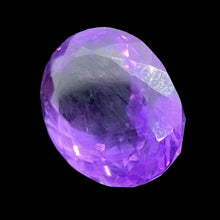 Load image into Gallery viewer, Amethyst Dark Oval Cut Gemstone
