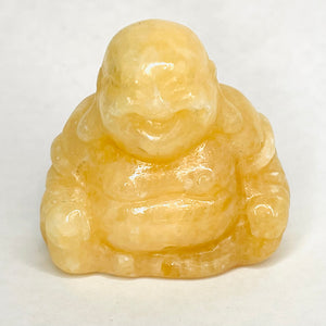 Orange Calcite Buddha #131