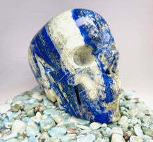 Load image into Gallery viewer, Lapis Lazuli Skull #167
