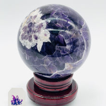 Load image into Gallery viewer, Chevron Amethyst A Grade Sphere XL #7
