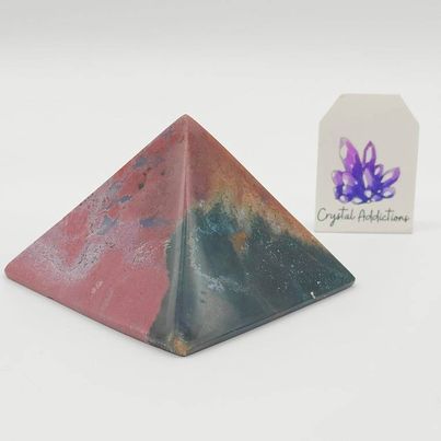 Ocean Jasper Pyramid # 138