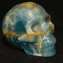 Load image into Gallery viewer, Blue Onyx Skull #45
