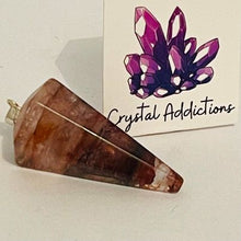 Load image into Gallery viewer, Sterling Silver Fire Quartz Pendulum
