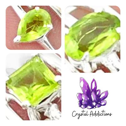 NADINE CHESSELL - Peridot Stackable Ring