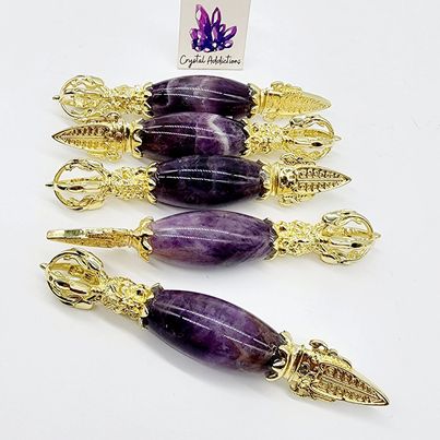 Chevron Amethyst Vajra # 117