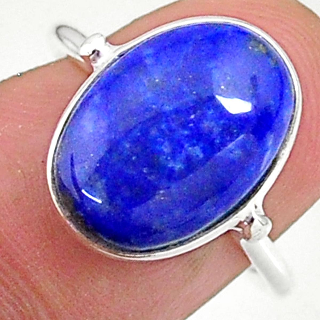 Lapis Lazuli Oval Ring #77